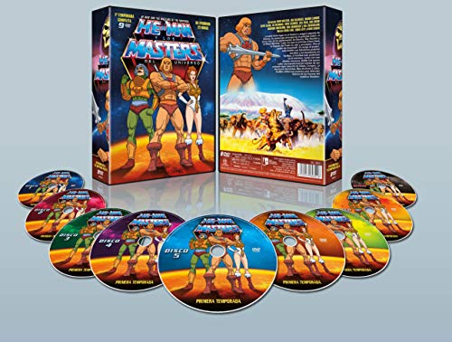 He-Man y los Masters del Universo Temporada 1 Pack 9 DVDs 1983 He-Man and the Masters of the Universe Season 1
