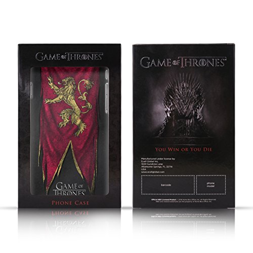 Head Case Designs Licenciado Oficialmente HBO Game of Thrones Logotipo Arte Clave Carcasa rígida Compatible con HTC U Play/Alpine