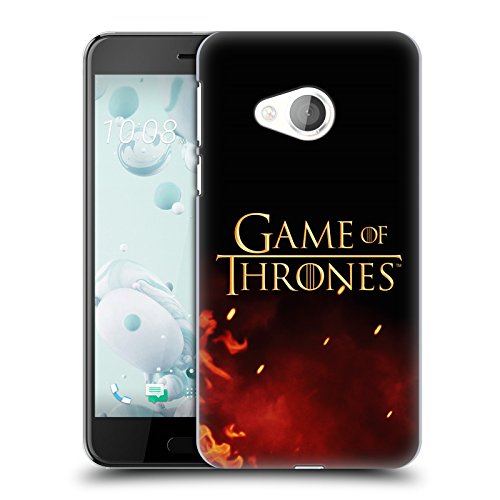 Head Case Designs Licenciado Oficialmente HBO Game of Thrones Logotipo Arte Clave Carcasa rígida Compatible con HTC U Play/Alpine