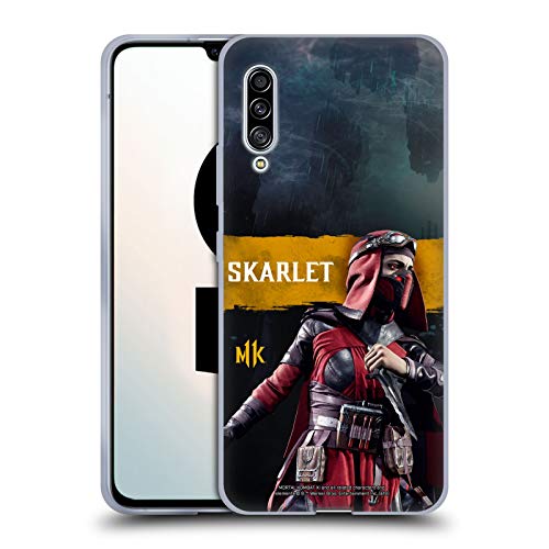 Head Case Designs Licenciado Oficialmente Mortal Kombat 11 Skarlet Personajes Carcasa de Gel de Silicona Compatible con Samsung Galaxy A90 5G (2019)