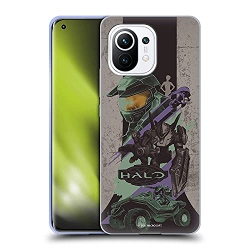 Head Case Designs Licenciado Oficialmente Xbox Game Studios Halo Infinite Póster 20 Aniversario Carcasa de Gel de Silicona Compatible con Xiaomi Mi 11