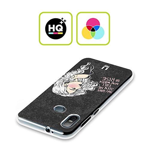 Head Case Designs Mira cómo me levanto Feminismo Carcasa de Gel de Silicona Compatible con HTC U Play/Alpine