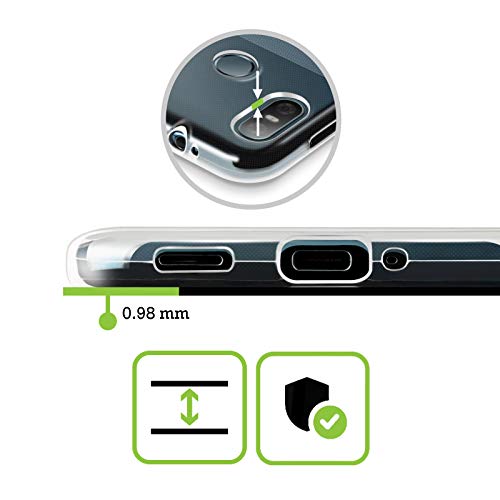 Head Case Designs Mira cómo me levanto Feminismo Carcasa de Gel de Silicona Compatible con HTC U Play/Alpine