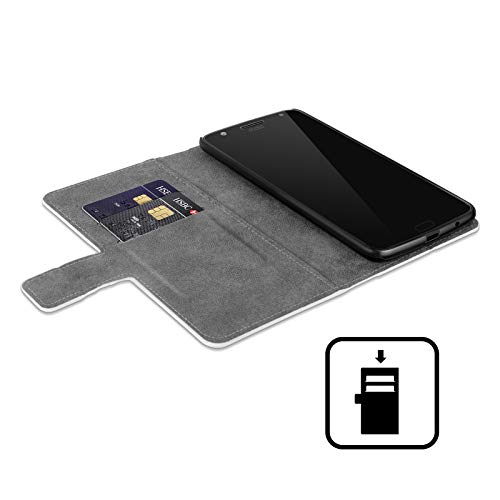 Head Case Designs Oficial de EA Bioware Dragon Age Ferelden Distressed Origins Heraldry - Funda de piel tipo libro compatible con Motorola Moto E7