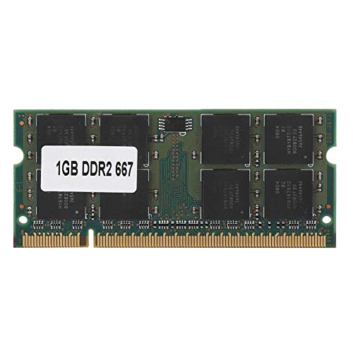 Heayzoki Memoria Ram, 667MHZ 1G DDR2 Memoria de computadora de Escritorio para PC2-5300 Memoria Totalmente Compatible, Módulo de Memoria de Escritorio Integrado de Chips Intel/AMD 200Pin