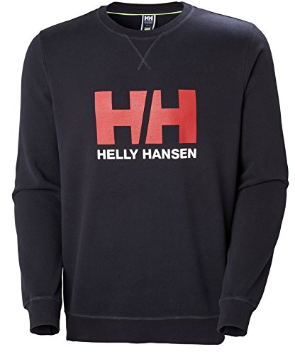 Helly Hansen HH Logo Crew Sudadera, Azul Navy, M para Hombre