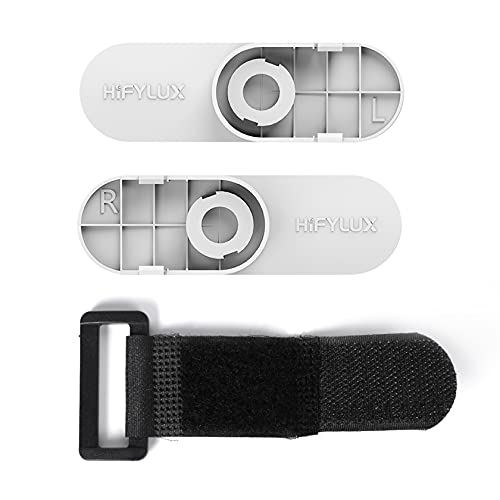 Hensych Adaptador de Auriculares para conectar Oculus Quest 2 con HTC Vive Deluxe Audio Correa Das Conector de la Cabeza Adaptador de Banda Inteligente Conector VR Correa de conexión de Auriculares