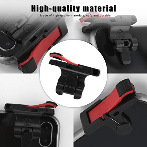 Hergswre Gamepad D9 Teléfono móvil Universal Play Game Gamepad Controlador de Juegos Artifact Stimulation Battlefield Assist Gamepad Mobile Gamepad - Negro