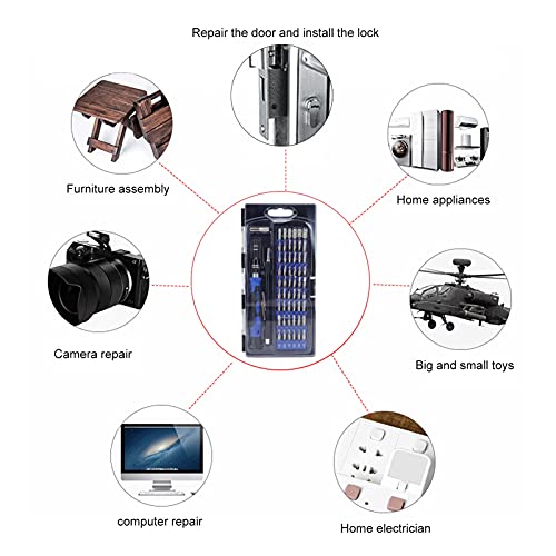 Herramienta de Reparación, Kit de Herramientas de Reparación Duradero Juego de Destornilladores Juego de Destornilladores Procesamiento Preciso Fácil de Usar para Reparar en el Hogar