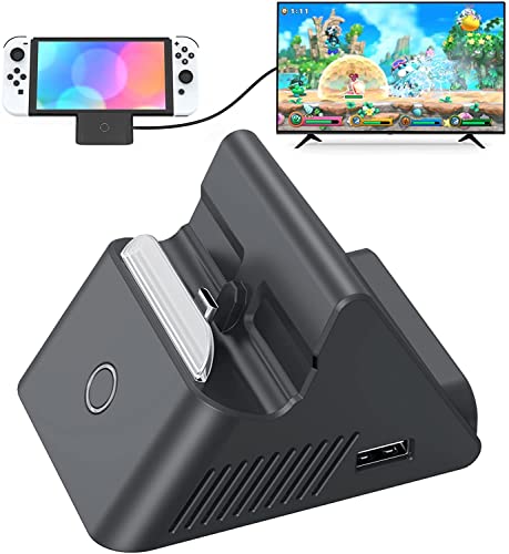 HEYSTOP Cargador para Nintendo Switch, Carga Rápida USB Type-C Compatible con Joy con Mandos TV/Nintendo Switch/Switch Lite/Switch OLED