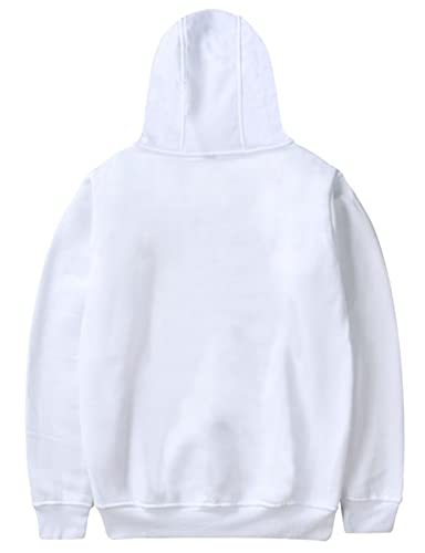 Hifoda Sudadera con Capucha Hombre My Hero Academia Impresión Figura de Anime Shoto Bakugou Hoodie para Niños (M)