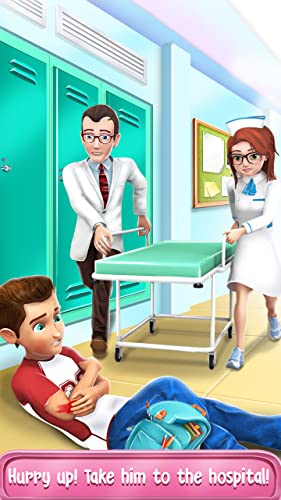High School ER Emergency Hospital - Doctor Games