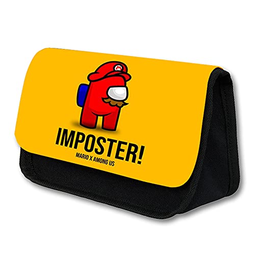 Hilloly Series Estuche de Lápices Estuche para Lápices Game Organizador Portalapices de Gran Capacidad Portátil Cremalleras Dobles Doble Capas para Niños y Niñas