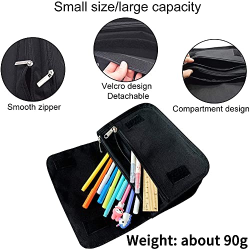 Hilloly Series Estuche de Lápices Estuche para Lápices Game Organizador Portalapices de Gran Capacidad Portátil Cremalleras Dobles Doble Capas para Niños y Niñas