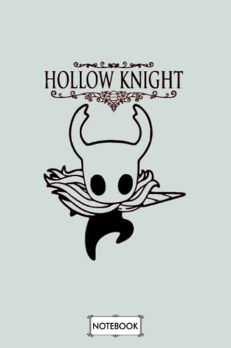 Hollow Knight Adventure Game Notebook: Lined College Ruled Paper,6x9 120 Pages,journal,matte Finish Cover,diary,planner