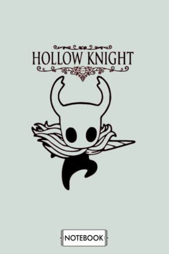 Hollow Knight Adventure Soulslike Notebook: Notebook 120 Pages | 6 X 9 | Journal | Diary | Gift For Students, Teens, And Kids