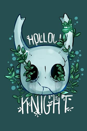 Hollow Knight Notebook: Minimalist Composition Book | 100 pages | 6" x 9" | Collage Lined Pages | Journal | Diary | For Students, Teens, and Kids | For School, College, University, School Supplies