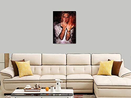 HONGSHUAI Rapstar - Lienzo decorativo para pared (60,9 x 91,4 cm)