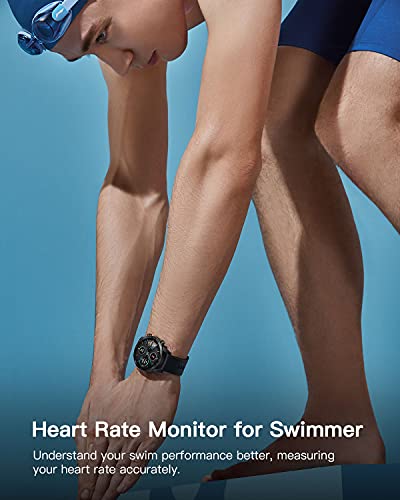 HONOR Smartwatch Magic Watch 2 46mm (hasta 2 Semanas de Batería, Pantalla Táctil AMOLED de 1.39", GPS, 15 Modos Deportivos, Llamadas Bluetooth) para Hombre Mujer, Negro Carbón