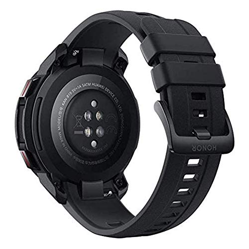 HONOR Watch GS Pro Reloj Inteligente de 48 mm para Hombres 1.39"AMOLED, Llamadas Bluetooth, Monitor SpO2, Seguimiento de frecuencia cardíaca, GPS 5ATM a Prueba de Agua, Negro
