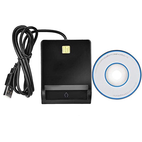 Hopcd Lector Inteligente de Tarjetas múltiples USB2.0 Escritor y Lector de Tarjetas de operación LED para DNIE, ATM, IC, ID, CAC, SIM, Tarjeta Inteligente, Tarjeta Fiscal