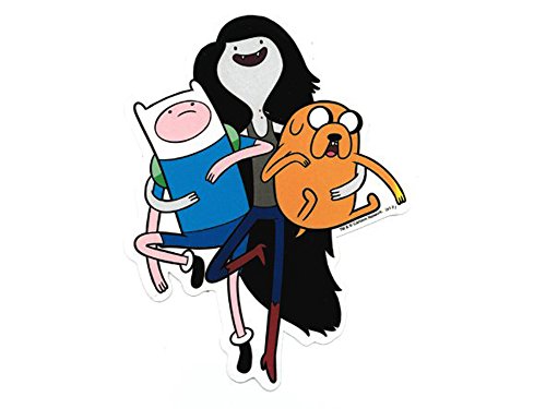 Hora De Aventuras Marceline con Finn y Jake Etiqueta