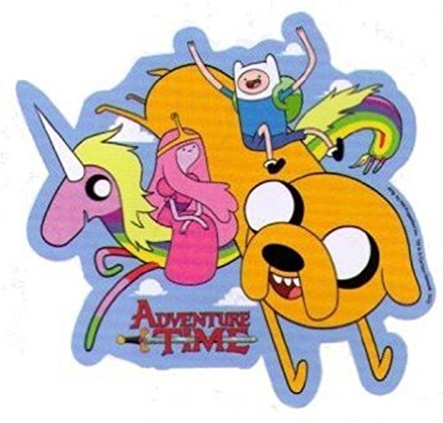 Hora De Aventuras Princess, Jake, Finn & Raincorn pegatina