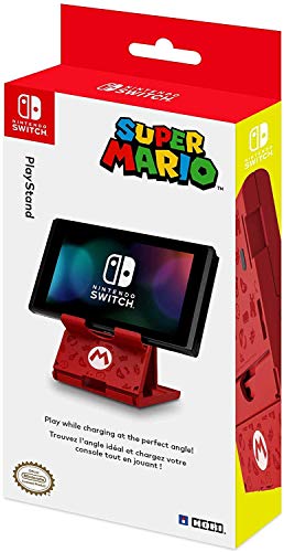 Hori - Volante Mario Kart 8 Deluxe (Nintendo Switch) + PlayStand Super Mario (Nintendo Switch / Switch Lite)