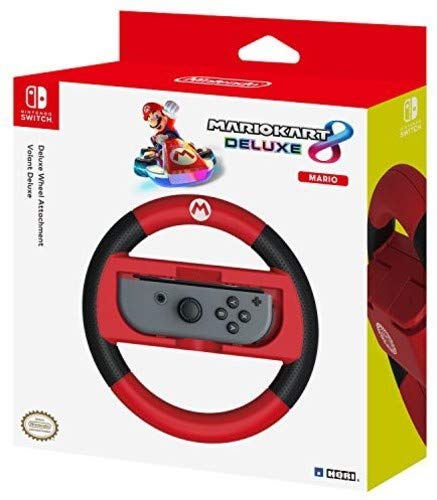 Hori - Volante Mario Kart 8 Deluxe (Nintendo Switch) + PlayStand Super Mario (Nintendo Switch / Switch Lite)