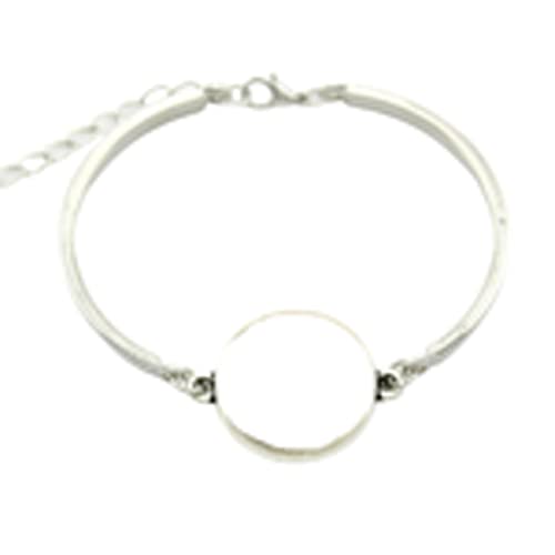 Horizon Zero Dawn Games Pulseras de cristal cabujón cúpula hecho a mano arte pulsera brazaletes nuevos accesorios de joyería de moda