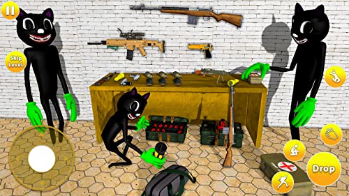 Horror Cartoon Cat 3D : Siren Head vs Cartoon Cat