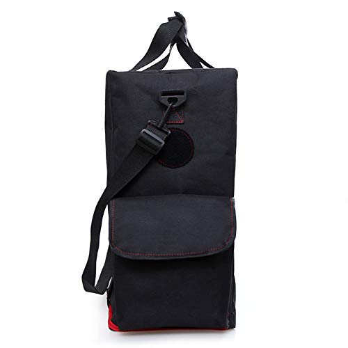 Hosoncovy Funda de transporte suave para ordenador de sobremesa y videojuegos, con bolsillos laterales para guardar teclado y auriculares (incluye brida de cable)