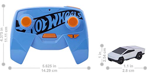 Hot Wheels Ciber camión RC, coche de juguete radio control (Mattel GXG30)