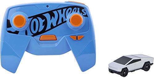 Hot Wheels Ciber camión RC, coche de juguete radio control (Mattel GXG30)