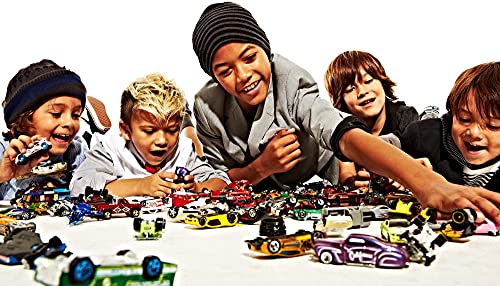 Hot Wheels Pack de 5 vehículos, coches de juguete (modelos surtidos) (Mattel 1806)
