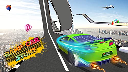 Hot Wheels - Race Off Hot Car Wheels Mega Ramp Car Stunts Games