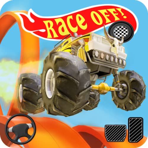 Hot Wheels - Race Off Hot Car Wheels Mega Ramp Car Stunts Games