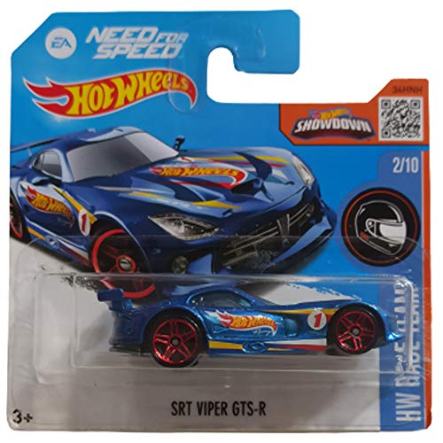 Hot Wheels SRT Viper GTS-R Need For Speed HW Race Team 2/10 2016 (2/250) Short Card