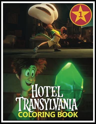 Hotel Transylvania Coloring Book: Coloring Books for Hotel Transylvania Transformania Fans, A Great Gift With 70 Illustraition Colouring Pages High Quality For And Kids To Relax and Stress Relief