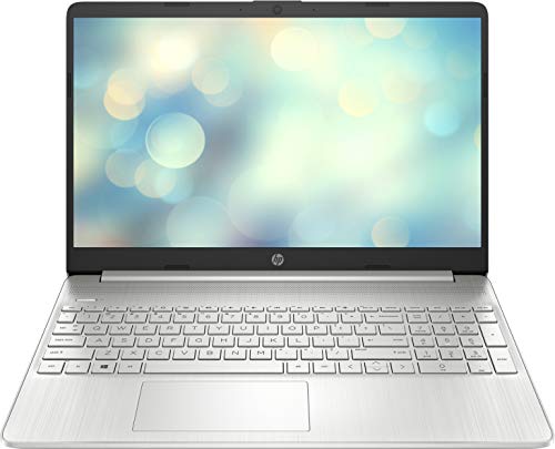 HP 15s-eq1073ns - Ordenador portátil de 15.6" FullHD (Ryzen 7-4700U, 12GB de RAM, 1TB SSD, Amd Radeon Integrated Graphics, Sin sistema operativo ) Plata - teclado QWERTY Español