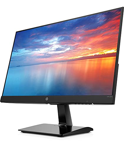 HP 22m – Monitor de 21.5” Full HD (1920 x 1080, 60Hz, 5ms, IPS LED, 16:9, HDMI, VGA, Antirreflejo, Low Blue Light, Inclinación Ajustable) Negro