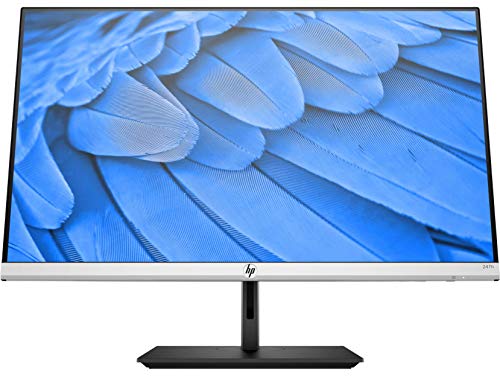 HP 24fh – Monitor de 24" Full HD (1920 x 1080, 75Hz, 5ms, IPS LED, 16:9, AMD FreeSync, HDMI, VGA, Antirreflejo, Low Blue Light, Altura e Inclinación Ajustable) Plata
