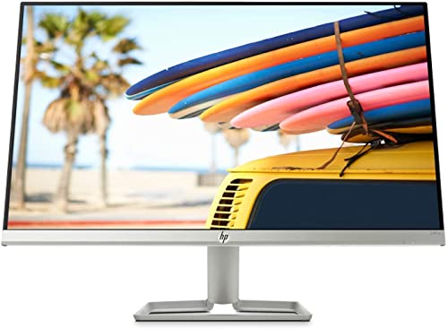 HP 24fw – Monitor de 24" Full HD (1920 x 1080, 75Hz, 5ms, IPS LED, 16:9, AMD FreeSync, HDMI, VGA, Antirreflejo, Antiestático, Low Blue Light, Inclinación Ajustable) Plata