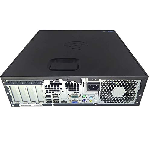 HP Elite 8200 Sff - Ordenador de sobremesa (Intel Core I3-2100, 8GB RAM, HDD de 250 GB, DVD, Windows 10 Home Original) Negro (Reacondicionado)