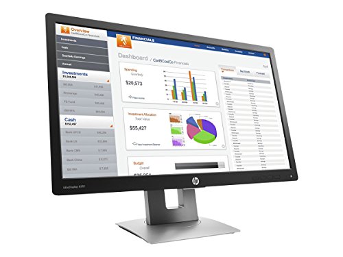 HP EliteDisplay E232 23" Full HD IPS Mate Negro Pantalla para PC - Monitor (58,4 cm (23"), 1920 x 1080 Pixeles, LED, 7 ms, 250 CD/m², Negro)