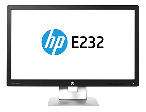 HP EliteDisplay E232 23" Full HD IPS Mate Negro Pantalla para PC - Monitor (58,4 cm (23"), 1920 x 1080 Pixeles, LED, 7 ms, 250 CD/m², Negro)