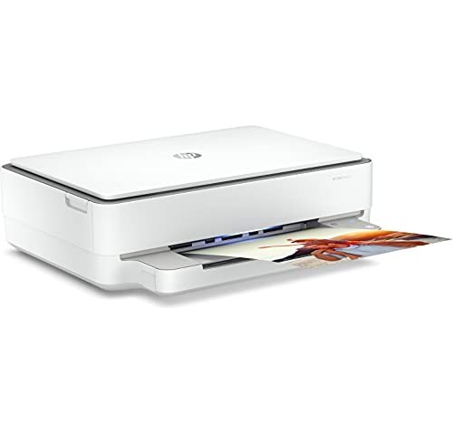 HP Envy 6020 5SE16B, Impresora Multifunción Tinta, Color, Imprime, Escanea y Copia, Wi-Fi, USB 2.0, HP Smart App, Incluye 3 Meses del Servicio Instant Ink, Blanca