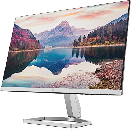 HP M22f – Monitor de 22" Full HD (1920 x 1080, 75Hz, 5ms, IPS LED, 16:9, AMD FreeSync, HDMI, VGA, Antirreflejo, Eye Ease, Inclinación Ajustable, Pasacables) Negro