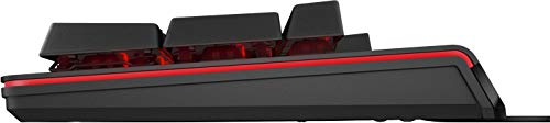 HP Omen 1100 N - Teclado mecánico iluminado para gaming con USB, color negro