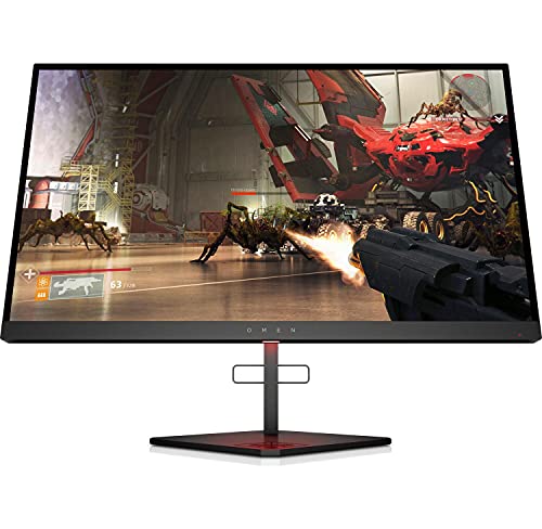 HP OMEN X 25f – Monitor Gaming de 25" Full HD (1920 x 1080 a 240Hz, TN, 1ms, HDMI, Antirreflejo, Sincronización Adaptable, Altura e Inclinación Ajustables) Negro